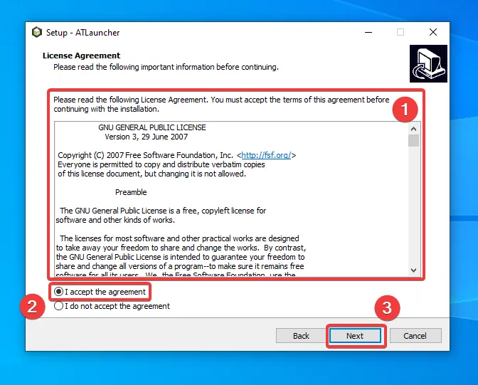 How to install ATLauncher on Windows 2