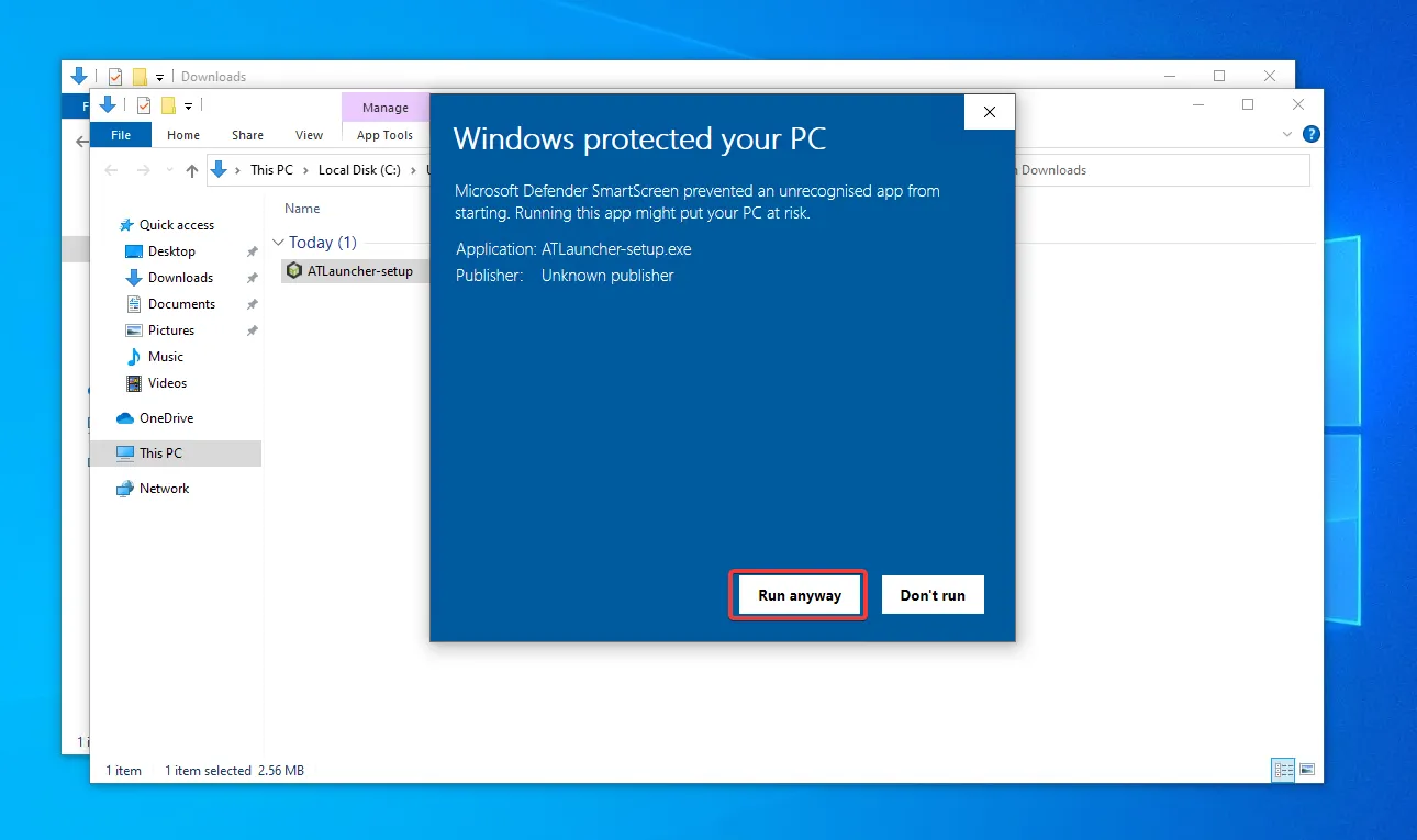 Windows Smart Screen 2